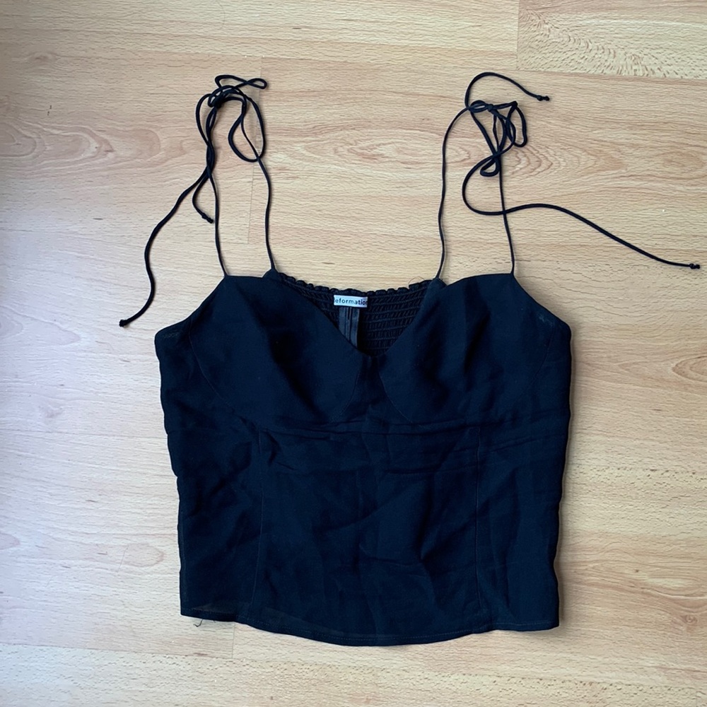 Reformation Magnolia Tie Top Tank